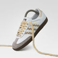 Rayon Braid Beige Custom Adidas Samba