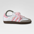 Candy Pink White Custom Adidas Samba