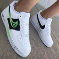 Soccer Ball Green Black Custom Air Force 1