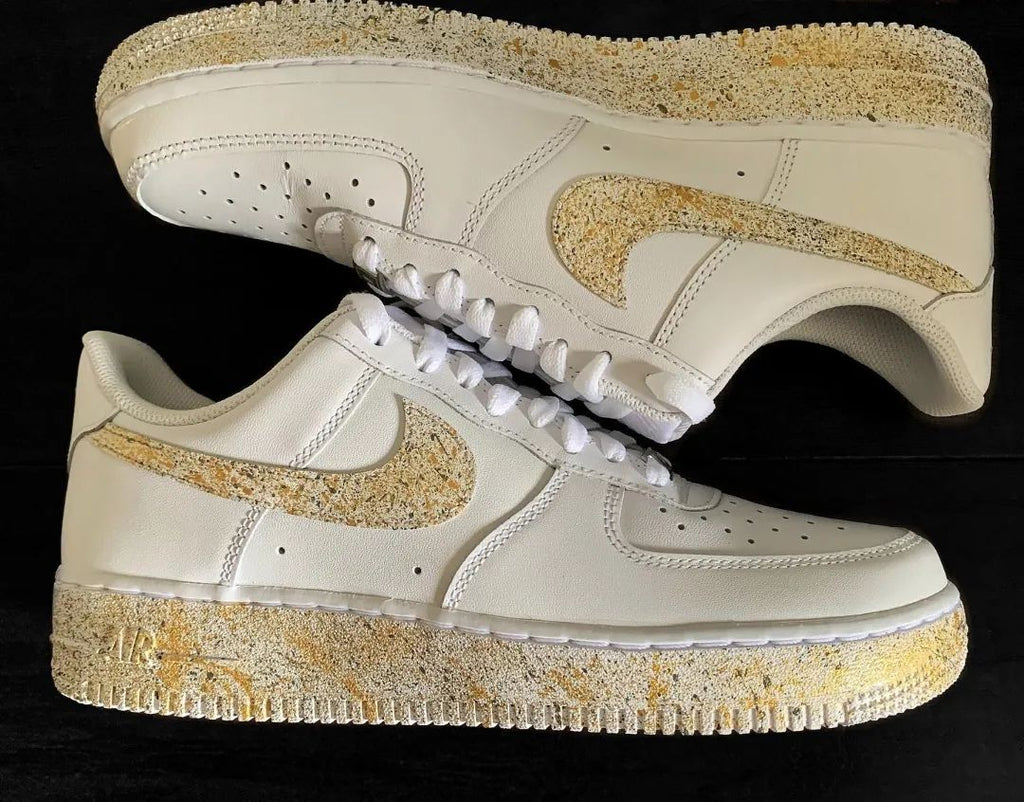 Speckled Gold Custom Air Force 1