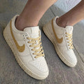 Speckled Swoosh Midsole Tan Custom Dunk