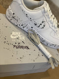 Splatter Black Grey Custom Air Force 1