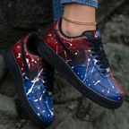 Splatter Paint Red Blue Custom Air Force 1