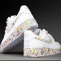 Splatter Pattern Multicolor Custom Air Force 1