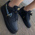Starry Night Black Custom Air Force 1