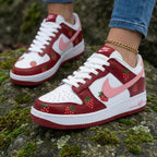 Strawberries Red Baby Pink Custom Air Force 1