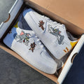 Tom And Jerry Theme White Custom Air Force 1