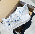 White Evil - Eye Custom Air Force 1