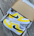 Yellow White Custom Air Force 1